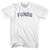 Funds Youth Cotton T-shirt - White