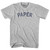 Paper Adult Cotton T-shirt - Grey Heather