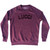 Lucci Adult Tri-Blend Sweatshirt - Cranberry