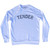 Tender Adult Tri-Blend Sweatshirt - White
