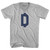 D Money Adult Cotton V-neck T-shirt - Grey Heather