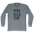 Viva El Tri Mexico Soccer Miguel Herrera Adult Tri-Blend Long Sleeve T-shirt - Athletic Grey