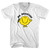 Mr. Brightside Microphone Adult Tri-Blend V-neck T-shirt - White