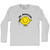 Mr. Brightside Microphone Adult Cotton Long Sleeve T-shirt - Grey Heather
