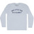 Sad little man in a blanket Adult Tri-Blend Long Sleeve T-shirt - Athletic White
