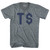 T Money Adult Tri-Blend V-neck T-shirt - Athletic Grey