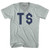 T Money Adult Tri-Blend V-neck T-shirt - Athletic Cool Grey