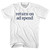 Roas Return on ad Spend Adult Cotton T-shirt - White Roas Return on ad Spend Adult Cotton T-shirt - White
