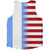 American Flag And Guatemala Flag Combination Athletic Tank Top