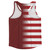 American Flag And Qatar Flag Combination Running Racerback Singlet Track Tank Top