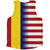 American Flag And Andorra Flag Combination Athletic Tank Top