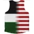 American Flag And Jordan Flag Combination Athletic Tank Top