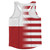 American Flag And Czech Republic Flag Combination Running Racerback Singlet Track Tank Top