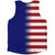 American Flag And Cayman Islands Flag Combination Athletic Tank Top