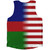 American Flag And New Caledonia Flag Combination Athletic Tank Top