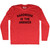 Hardwork Is The Answer Adult Tri-Blend Long Sleeve T-shirt - Athletic Red