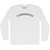 Flabbergasted Adult Cotton Long Sleeve T-shirt - White