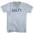 Salty Adult Tri-Blend V-neck T-shirt - Athletic White