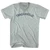 Trackaholic Adult Tri-Blend V-neck T-shirt - Athletic Cool Grey