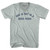 She Is Not In A Good Mood Adult Tri-Blend V-neck T-shirt - Athletic Cool Grey