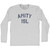 Amity ISL Adult Cotton Long Sleeve T-shirt - Grey Heather