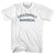 Exceedingly Whimsical Womens Cotton Junior Cut T-Shirt - White