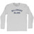 Billionaire Island Adult Cotton Long Sleeve T-shirt - Grey Heather