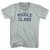 Middle Class Adult Tri-Blend V-neck T-shirt - Athletic Cool Grey