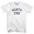 North End Adult Cotton T-shirt - White