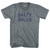 Salty Balls Adult Tri-Blend V-neck T-shirt - Athletic Grey