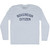 Sovereign Citizen Adult Tri-Blend Long Sleeve T-shirt - Athletic White