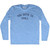 You Gots To Chill Adult Tri-Blend Long Sleeve T-shirt - Athletic Blue