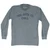 You Gots To Chill Adult Tri-Blend Long Sleeve T-shirt - Athletic Grey
