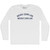 Never Complain Never Explain Adult Cotton Long Sleeve T-shirt - White