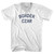Border Czar Adult Tri-Blend V-neck T-shirt - White