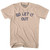 Go Let It Out Adult Cotton T-shirt - Creme