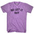 Go Let It Out Adult Tri-Blend T-shirt - Athletic Purple