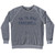 Ta ta and Farewell Jack Karlson Adult Tri-Blend Sweatshirt - Athletic Grey
