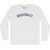Idiocracy Adult Cotton Long Sleeve T-shirt - White