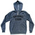 Organic Eggs Tri-Blend Hoodie - Blue