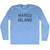 Marco Island Adult Tri-Blend Long Sleeve T-shirt - Athletic Blue