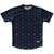 Tequila Pattern Running Shirt Track Cross Made In USA - Navy Blue