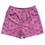 Tequila Pattern Rugby Shorts Made In USA - Hot Pink