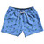 Tequila Pattern 5" Swim Shorts Made in USA - Carolina Blue