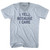 I Yell Because I Care Adult Tri-Blend V-neck T-shirt - Athletic White