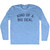 Kind Of A Big Deal Adult Tri-Blend Long Sleeve T-shirt - Athletic Blue