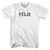 FELIX Youth Cotton T-shirt - White