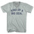 Kind Of A Big Deal Adult Tri-Blend V-neck T-shirt - Athletic Cool Grey