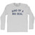 Kind Of A Big Deal Adult Cotton Long Sleeve T-shirt - Grey Heather