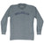 Breukelen Adult Tri-Blend Long Sleeve T-shirt - Athletic Grey